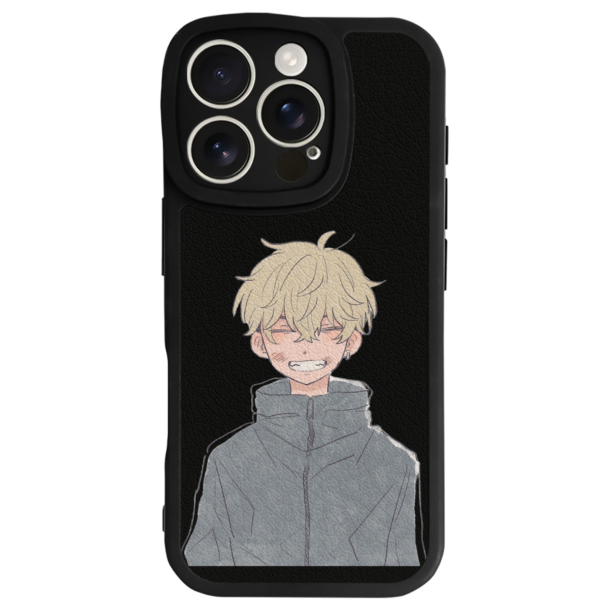 （画像用） 東京リベンジャーズ Tokyo Revengers 【iPhone 16シリーズ対応】シリコンスマホケース（レザー調） 材質：シリコン